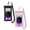 Black-Pink, variant on Floating Waterproof Phone Pouch (2-Pack), IPX8 Dry Bag with Built-in Airbag, Touch-Friendly Clear Case with Lanyard for Beach, Swimming, Kayaking & Cruise, Fits Phones up to 7.2" (Black-Pink)