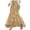 11-Khaki873, variant on Women's Tie Waist Ruffled Maxi Skirt High Low Flowy Evening Party Skirts
