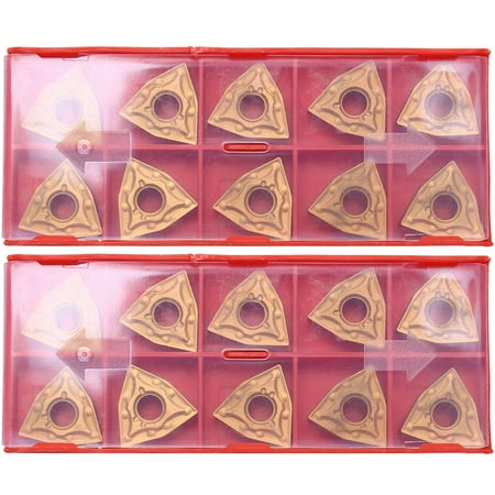 

20Pcs/Set New Wnmg080404 Carbide Inserts Blades for Lathe Turning Tool Turning Holder