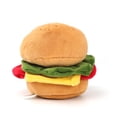 thumbnail image 4 of Peluche de peluche RECUR Hamburger Plush, 20 cm, para todas las edades, 4 of 6