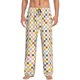 thumbnail image 1 of Balery Colorful Checkered 1 Pantalones de pijama para hombre, pijama ultraligero, pantalón de descanso-Small, 1 of 6