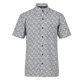 thumbnail image 1 of Regatta - Camisa Mindano V Cuadro de Manga Corta para Hombre (Blanco, Ceniza, Floral), 1 of 6