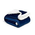 thumbnail image 1 of Sherpa Fleece Throw Blanket, Reversible Super Soft Luxurious Plush Blanket Throw, 1 of 7