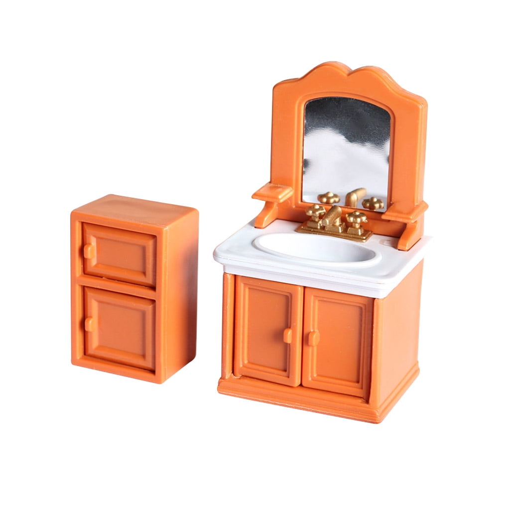 Toy Models Mini Furniture Playing Patterns Kids Subminiature Toys