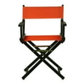 thumbnail image 3 of "18" Director's Chair Black Frame-Orange Canvas", 3 of 3