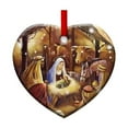 thumbnail image 3 of Wzzjkit Nativity Christmas Ornament, Christmas Tree Decorations Christmas Holiday Vision Birth Acrylic Pendant Hanging Sign Festive Wall Car Accessories, Christmas Party Decorations, 3 of 7