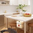 thumbnail image 3 of Wall Mounted Kitchen Can Under Cabinet Waste Countertop Organizer For Small Space Saving, 3 of 5