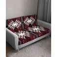 thumbnail image 3 of Red Black Couch Cushion Covers Stretch, Washable Sofa Seat Covers Individual Seat Cushion Sofa Slipcovers Southwest Geometric Aztec Farmhouse Tribal Couch Cover Furniture Protector S-1PCS, 3 of 7