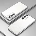thumbnail image 2 of For Samsung Galaxy S25 Case Electroplating Frame Soft TPU Phone Cover - Green, 2 of 5