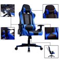thumbnail image 3 of Chaise de Gaming avec Dossier Inclinable, Style Course Chaise de Bureau Dossier Haut, 3 of 6