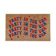 thumbnail image 1 of Welcome Friends Doormat New Home Door Mat Doormat Coir Outdoor Memorial Day Outdoor Coir Welcome Mat Front Door Mats Spring Non Slip Welcome Mats Outdoor Doormat for Outdoor Entrance, 1 of 4