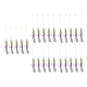 thumbnail image 5 of Aparejos de pesca, anzuelos de alto carbono, señuelos luminosos para arenques y jureles pequeños. 235 mm x 11 mm, 5 of 9