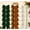 Cream,dark Green,brown, variant on 12 Pcs Velvet Bows for Christmas Tree - 6 Inch Vintage Velvet Ribbon Christmas Bows for Gift Wrapping Xmas Tree Topper Bow Ornaments for Garland Wreath Bows Decor
