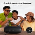 thumbnail image 3 of Altavoz Bluetooth Tribit StormBox Blast 2 de 200 W con subwoofer, 3 of 7