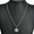 thumbnail image 3 of Collier Pendentif Flocon de Neige Mode Ras-du-Cou Femmes Bijoux de Noël Collier de Noël avec Initiales Colliers Extra Longs pour Femmes Colliers pour Femmes Chaîne de Collier Femme Tendance Collier de Perles Superposé Lot de, 3 of 3