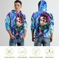 thumbnail image 6 of Demon Slayer Unisex Sweatshirts Loose Pullover Sweater Hooded Hoodie 3D Printing Jacket Winter Fall Clothes 6XL, 6 of 7