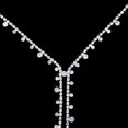 thumbnail image 2 of Statement Rhinestone Y Shape Necklace Choker Jewelry Crystal Drop pendant, 2 of 4