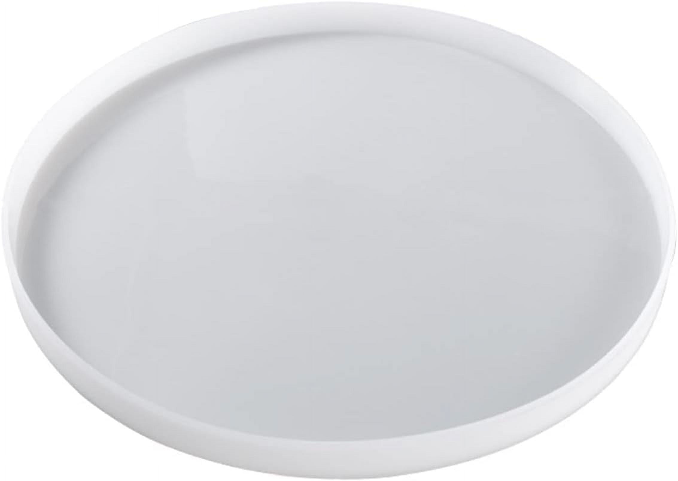 Large Round Silicone Tray Molds for Epoxy Resin - DIY Home Decorations