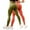 Orange, variant on 2Pcs Resistance Band Solid Color Leggings for Women High Waist Leggings, 3D Leggings Stretch Fitness Pants Booty Scrunch Butt Yoga Trousers, Trendy Seasons Pants for Yoga, Gym, Workout Army Green L