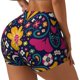 thumbnail image 1 of Balery Cinco De Mayo Floral Pantalones cortos de entrenamiento estampados para mujer, sin costuras, ajustados, para gimnasio, yoga, correr, deportes, ejercicio activo, fitness.-Medium, 1 of 8