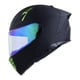 thumbnail image 1 of Casco Bkr Raven Negro Mate Mica Verde Abatible Svs negro L, 1 of 6