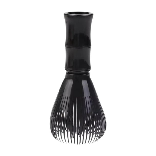 Batidor de té Matcha, accesorio para ceremonias de té, tradicional, batidor de té en polvo, batidor de té verde, Chasen para fiestas en el hogar y en negro