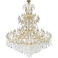 thumbnail image 2 of Elegant Lighting Maria Theresa 84 Light Royal Cut Crystal Chandelier in Gold, 2 of 5