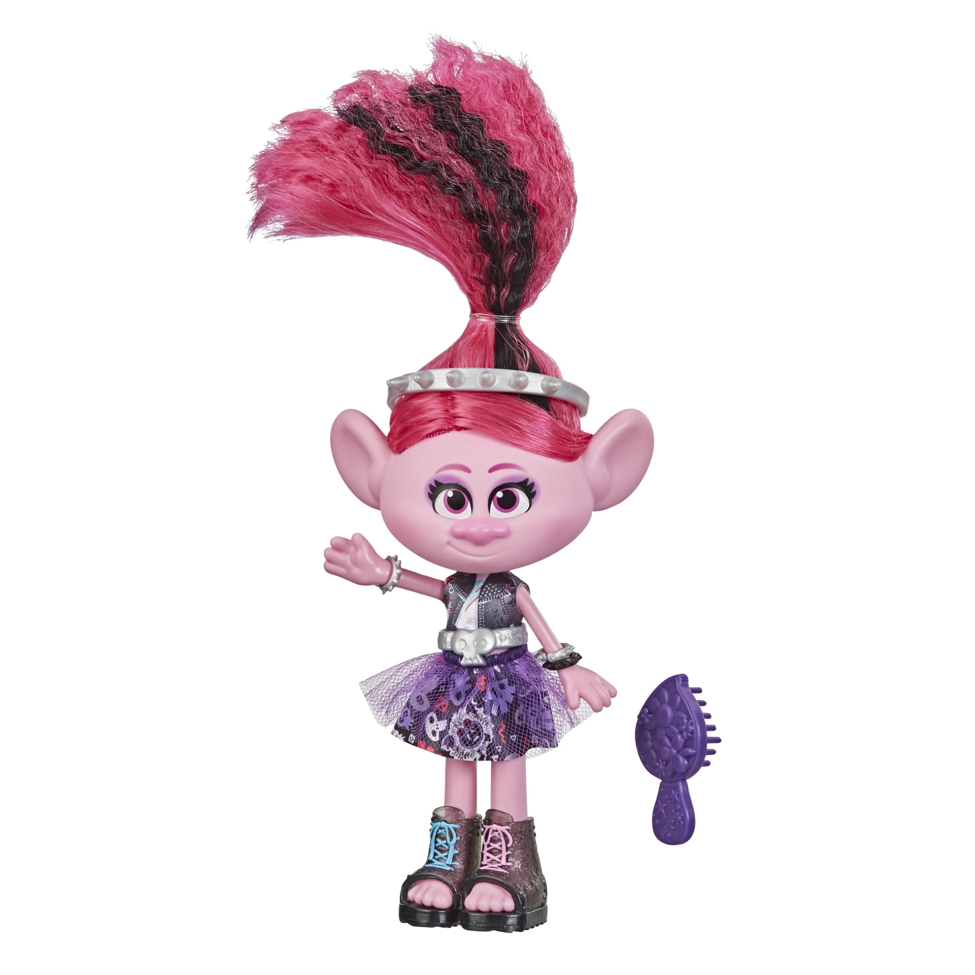 Character Poppy and Twins Fashion Outfits Dress-Up Kids New Trolls Figure Toys 