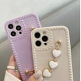 thumbnail image 6 of Iphone 11 Case 3D Love Metal Bracelet wrist chain soft phone case for iphone 13 12 Pro Max MiNi 11 XR X XS Max 7 8 plus 6S SE 2020 Cover, 6 of 6