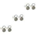 thumbnail image 4 of 6 pcs  Nurse Series Engraved Letter Keychain Car Keyring Purse Bag Pendant Decoration Hanging Keychain Accessory, 4 of 6