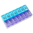 thumbnail image 5 of 6 Pack of Weekly Pill Organizer Twice a Day 7 days AM PM Organizer Case Medicine Storage, 5 of 5