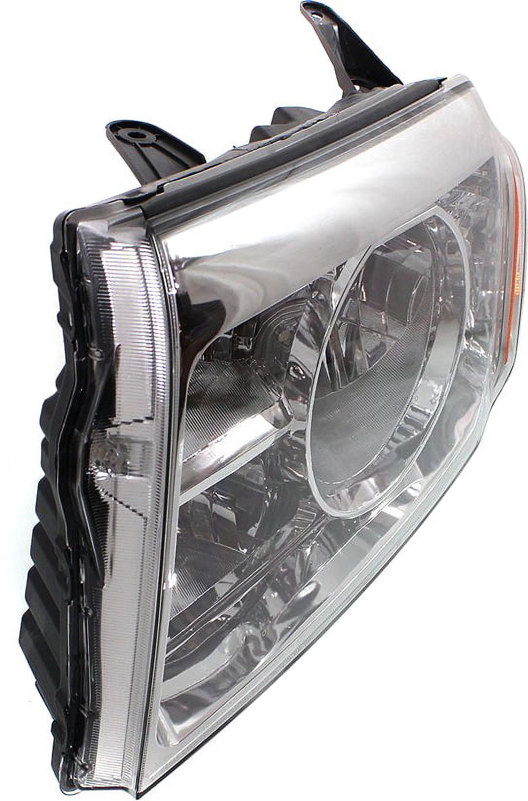 Headlight Compatible With 2009-2011 Honda Pilot Left Driver Halogen