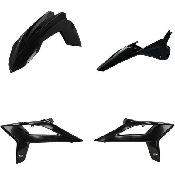 Acerbis Complete Black Plastic Body Kit (2936270001)