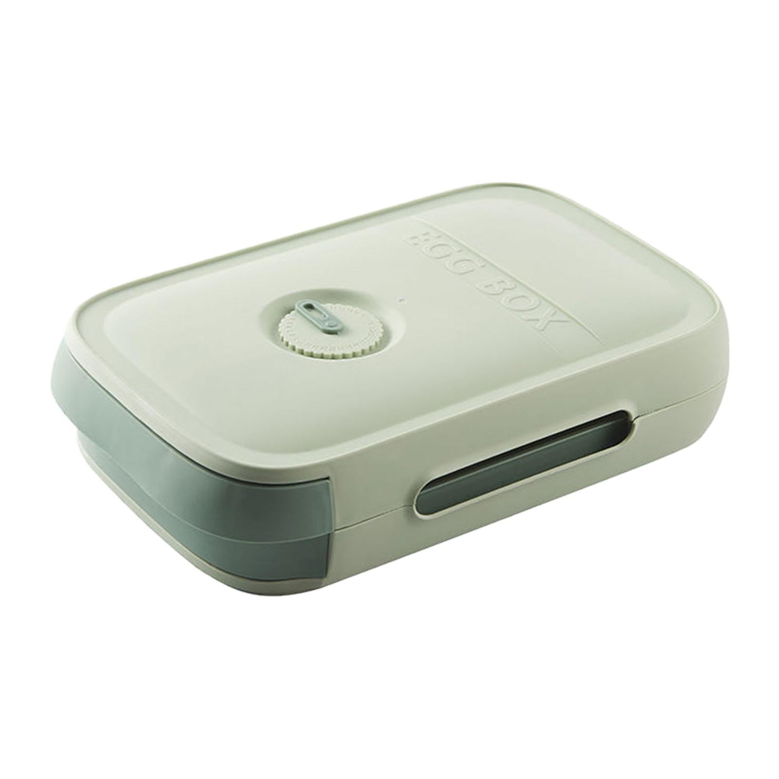 Axioma 2x Egg Storage Box Refrigerator Stackable Organizer Fresh for Household