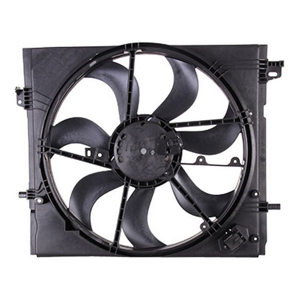Radiator and Condenser Fan Assembly - Compatible with 2017 - 2019 Nissan Rogue Sport 2018 2020