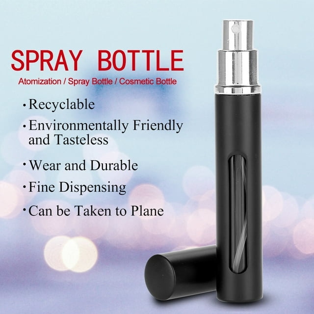 Travel Perfume Bottle,5ml Mini Aluminium Glass Aluminium Perfume Bottle Cosmetic Bottle Unparalleled Experience