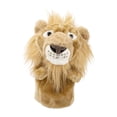 thumbnail image 1 of Funda de madera de peluche con forma de león para palo de golf, funda protectora para taco, protector portátil y novedoso para deportes al aire libre., 1 of 8
