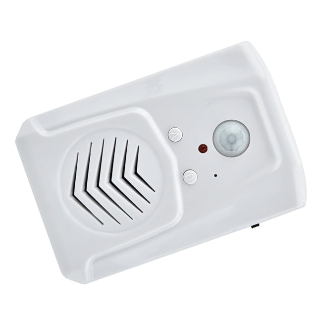 Sensor de Alarma Con MOVIMIENTO, Reproductor de Audio MP3, Timbre de Induco Infrarroja para Seguridad del Hogar