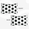 thumbnail image 4 of Fotbe Soccer Ball Pillow Cases - Envelope Closure - Luxury, Extra Soft, Cooling Pillow Covers - Wrinkle, Fade, Stain Resistant-16"x24", 4 of 9