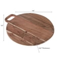 thumbnail image 3 of Maison Concepts Acacia Wood Round Serving Board With Handle 18", 3 of 4