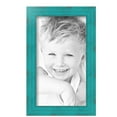 thumbnail image 2 of ArtToFrames 8" x 14" Turquoise Picture Frame, 8x14 inch Blue Wood Poster Frame (WOM-4588), 5 Pack, 2 of 7