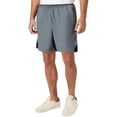 thumbnail image 2 of Mens Shorts Summer Casual Lightweight Breathable Elastic Waist Wide Straight Leg Relaxed Fit Shorts with Pockets, 2 of 4