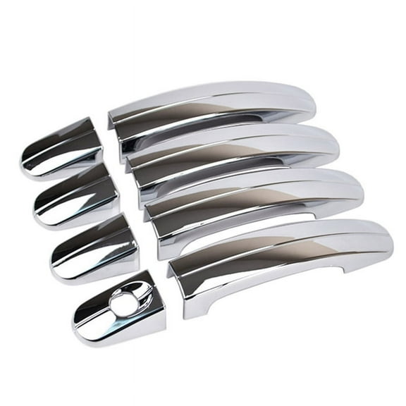 Triple Chrome Plated ABS 4 Door Handle Cover for 2012-2018 Ford Focus Sedan