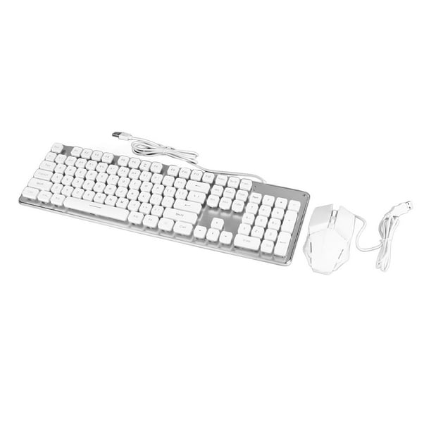 JUEGO DE ROUSE DEL TECLADO DEL TECLADO DE JUEGO, Conjunto del Mouse del Teclado Sensitivo 104 Teclas para PC