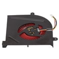 thumbnail image 2 of CPU Cooling Fan, Aluminum Alloy Ong Service Life Cooling Fan 4Pin DC 5V  For MSI 16K4 For MSI GS63VR For MSI GS73VR, 2 of 8