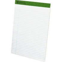 Earthwise by Ampad Recycled Writing Pad 8 1/2 x 11 3/4 White Dozen 20172