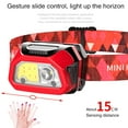 thumbnail image 5 of Big Savings karymi LED Induction Small Headlight Reachargable Lamp Light Head-Mounted Mini Flashlig Weekly flyer Camping Accessories Big Savings, 5 of 8