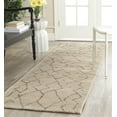thumbnail image 2 of SAFAVIEH Tunisia Crispian Abstract Runner Rug, Ivory, 2'6" x 10', 2 of 2