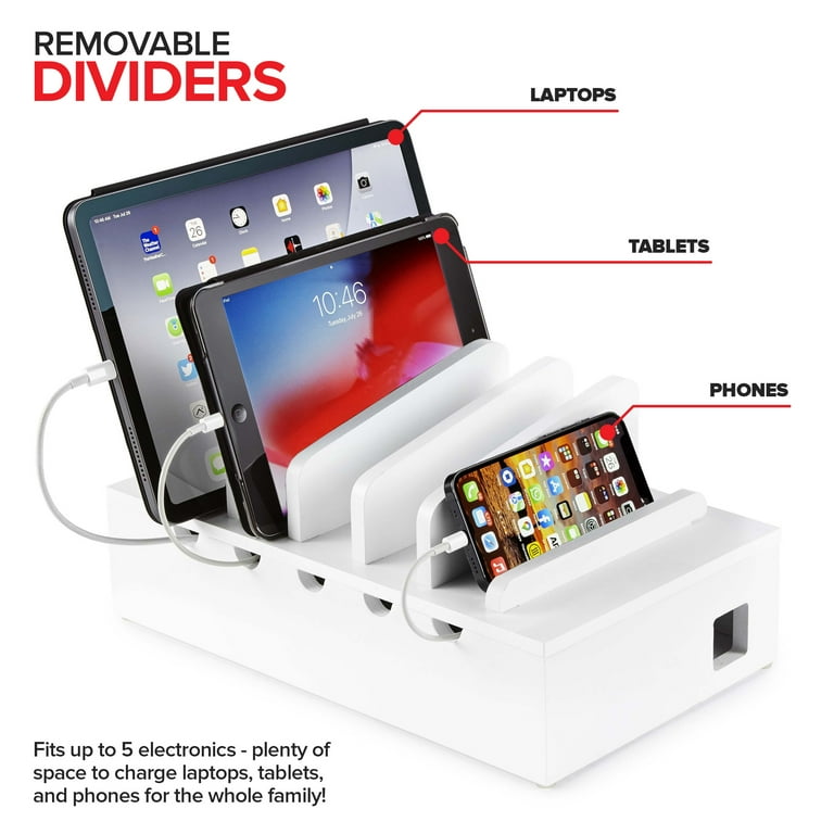 Portable Charger Family Iphone Charging Station Modern Innovations