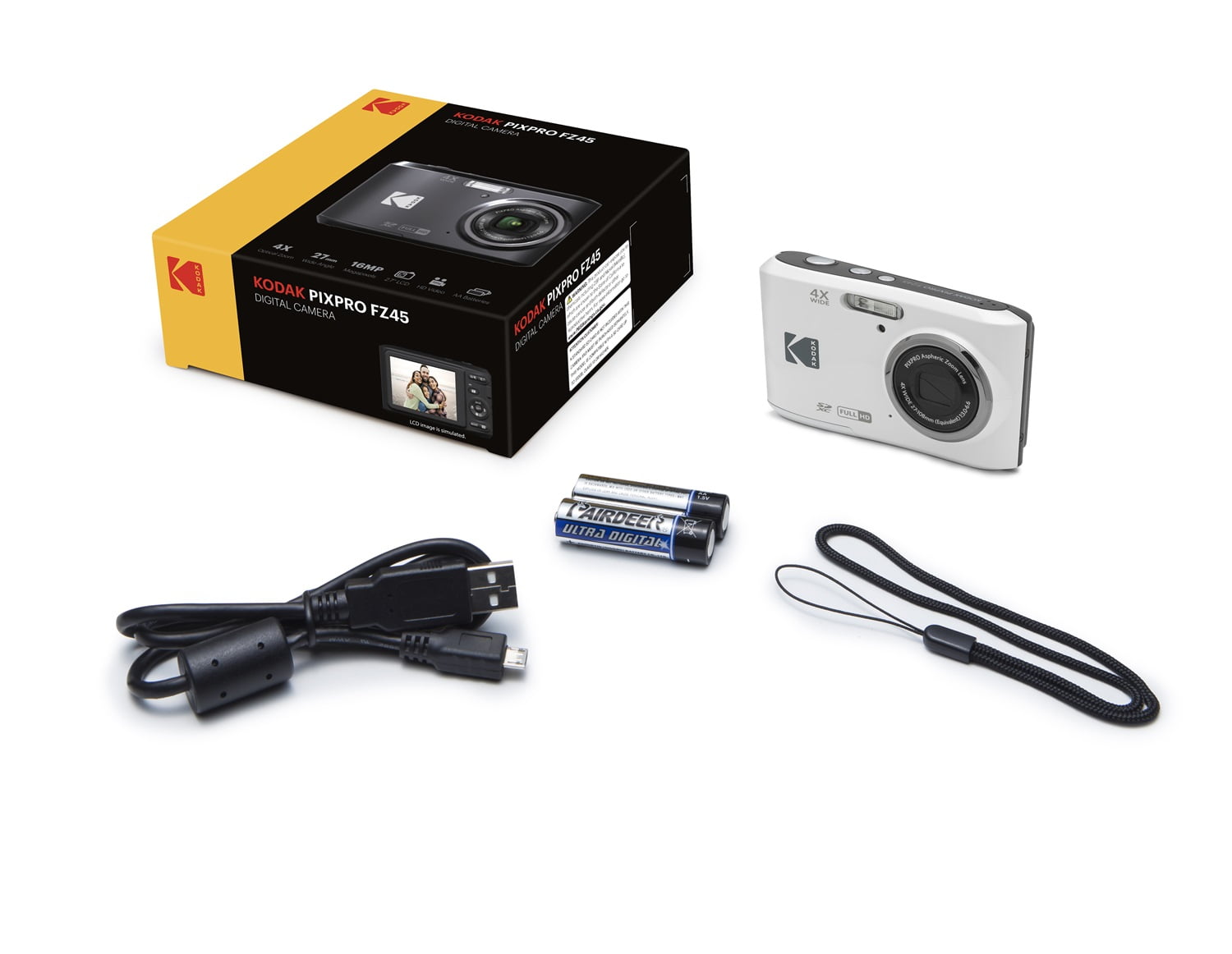 Kodak PIXPRO FZ45 Easy Photo Friendly Zoom Digital Camera Kodak PIXPRO FZ45 Easy Photo Friendly Zoom Digital Camera